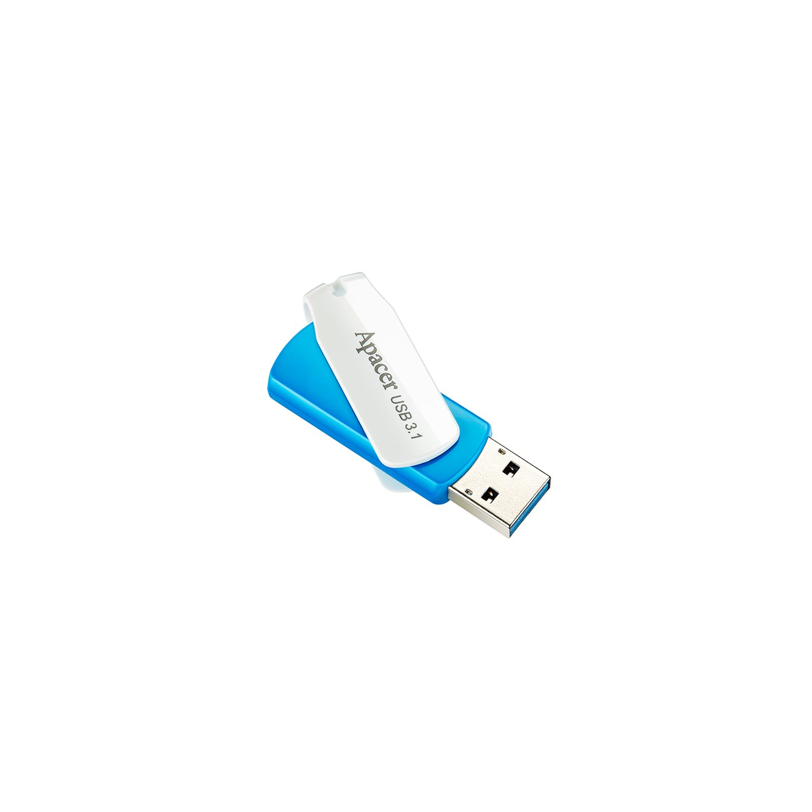 USB флеш накопичувач Apacer 8GB AH357 Blue USB 3.1 (AP8GAH357U-1) зображення 5