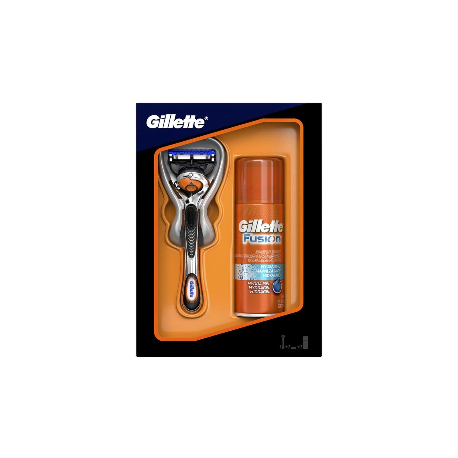 Набір для гоління Gillette ProGlide Flexball и гель для бритья бритья Hydra gel 75 мл (7702018450206) зображення 2