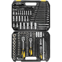 Набор инструментов Topex 219 шт., 1/2 ", 3/8", 1/4 ", CrV (38D852) изображение 2