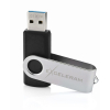 USB флеш накопитель eXceleram 128GB P1 Series Silver/Black USB 3.1 Gen 1 (EXP1U3SIB128) изображение 3