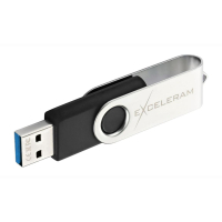 USB флеш накопитель eXceleram 128GB P1 Series Silver/Black USB 3.1 Gen 1 (EXP1U3SIB128) изображение 5