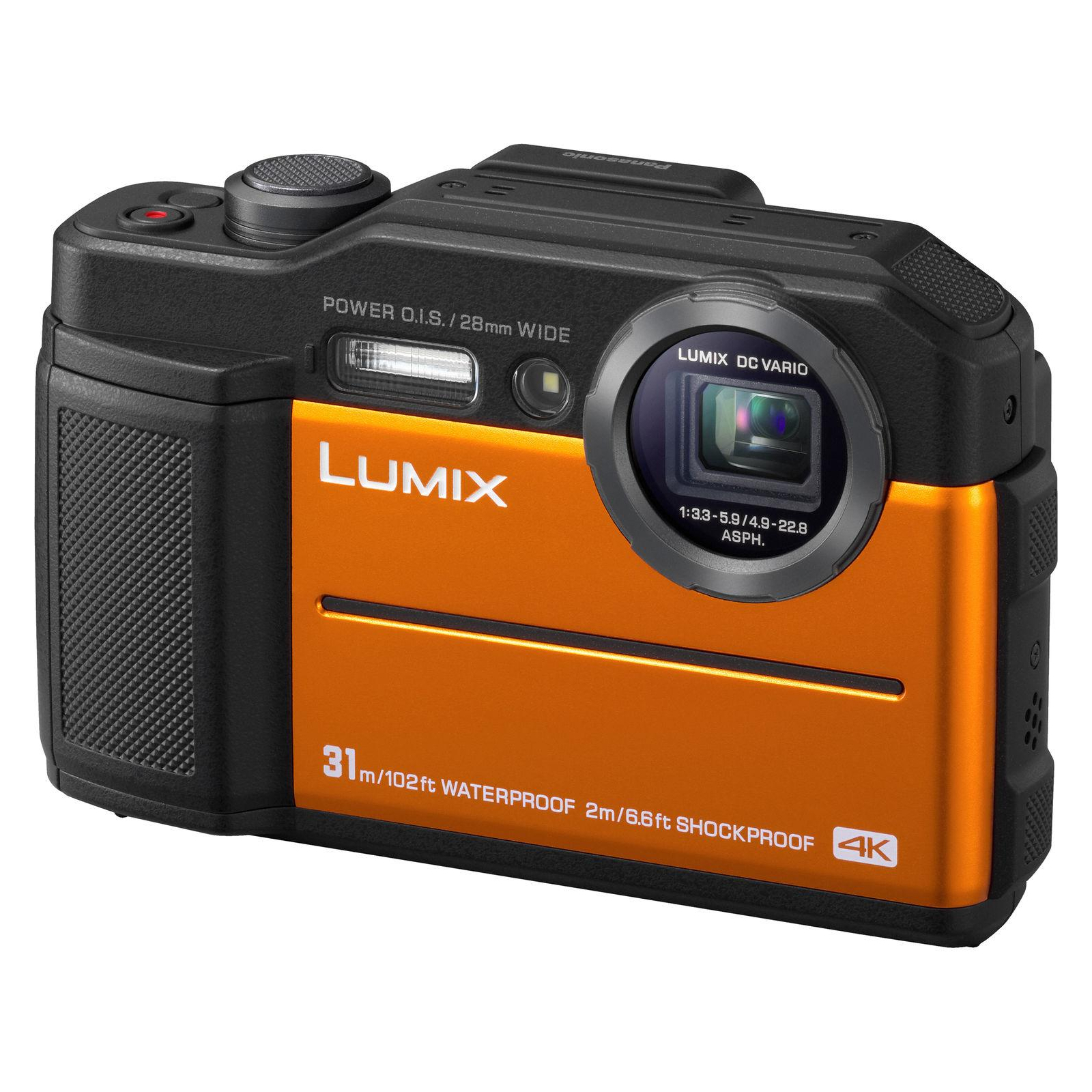 Цифровой фотоаппарат Panasonic LUMIX DC-FT7EE-D Orange (DC-FT7EE-D)