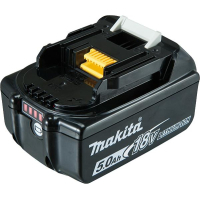 Аккумулятор к электроинструменту Makita LXT BL1850B (Li-Ion, 18В, 5Ач, индикация заряда) (632F15-1-X)