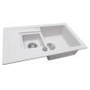 Мийка кухонна Perfelli PIERRA PGP 536-78 WHITE зображення 2