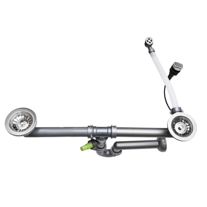 Мийка кухонна Perfelli PIERRA PGP 536-78 WHITE зображення 4