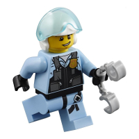 Конструктор LEGO City Воздушная полиция: патрульный самолёт 54 детали (60206) изображение 7