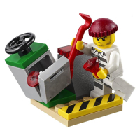 Конструктор LEGO City Воздушная полиция: патрульный самолёт 54 детали (60206) изображение 8