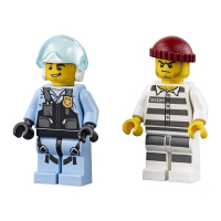Конструктор LEGO City Воздушная полиция: патрульный самолёт 54 детали (60206) изображение 9