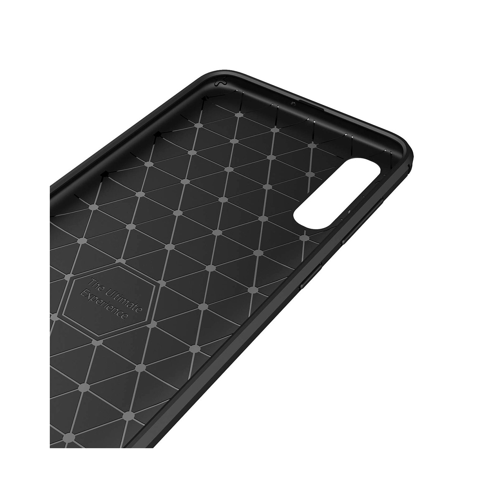 Чохол до мобільного телефона Laudtec для SAMSUNG Galaxy A50 Carbon Fiber (Black) (LT-A50B) зображення 6