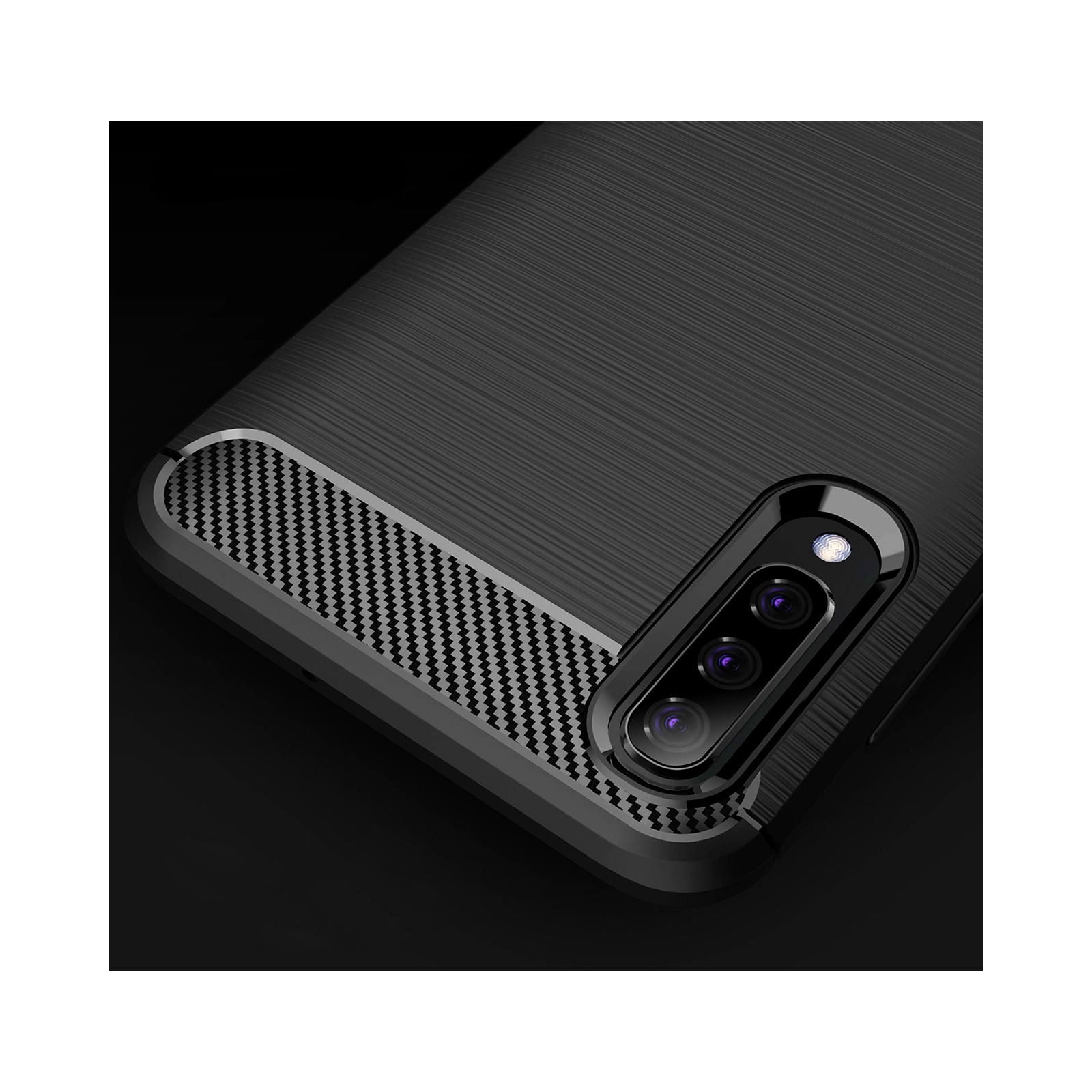 Чохол до мобільного телефона Laudtec для SAMSUNG Galaxy A50 Carbon Fiber (Black) (LT-A50B) зображення 8