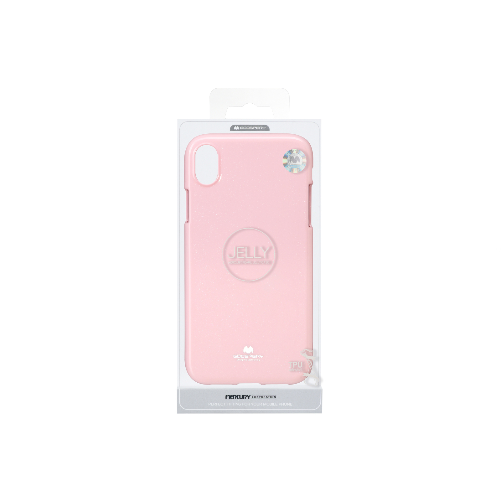 Чехол для мобильного телефона Goospery Apple iPhone XR Pearl Jelly Pink (8809621287768) изображение 3