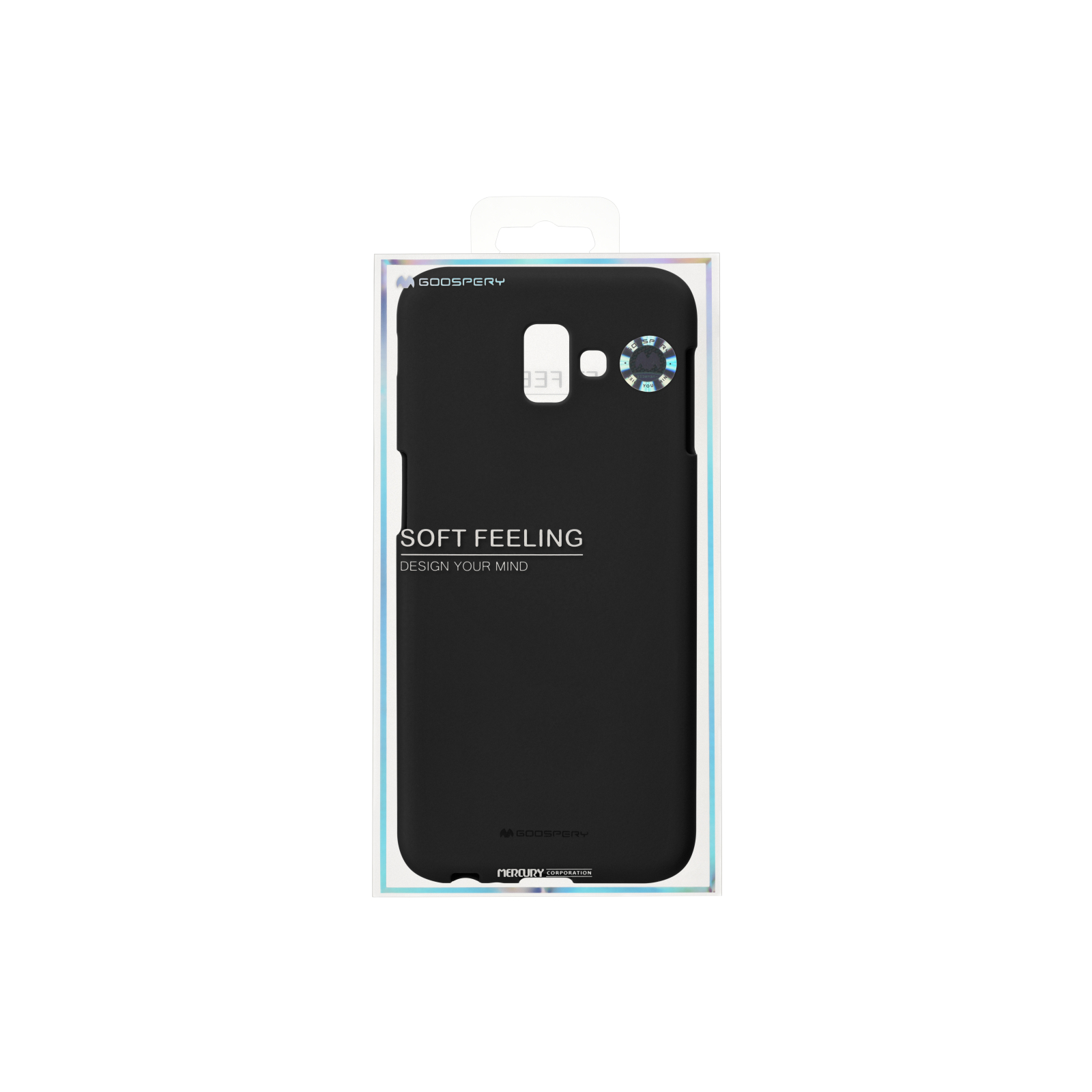 Чехол для мобильного телефона Goospery Samsung Galaxy J6 Plus (J610F) SF Jelly Black (8809621301112) изображение 3