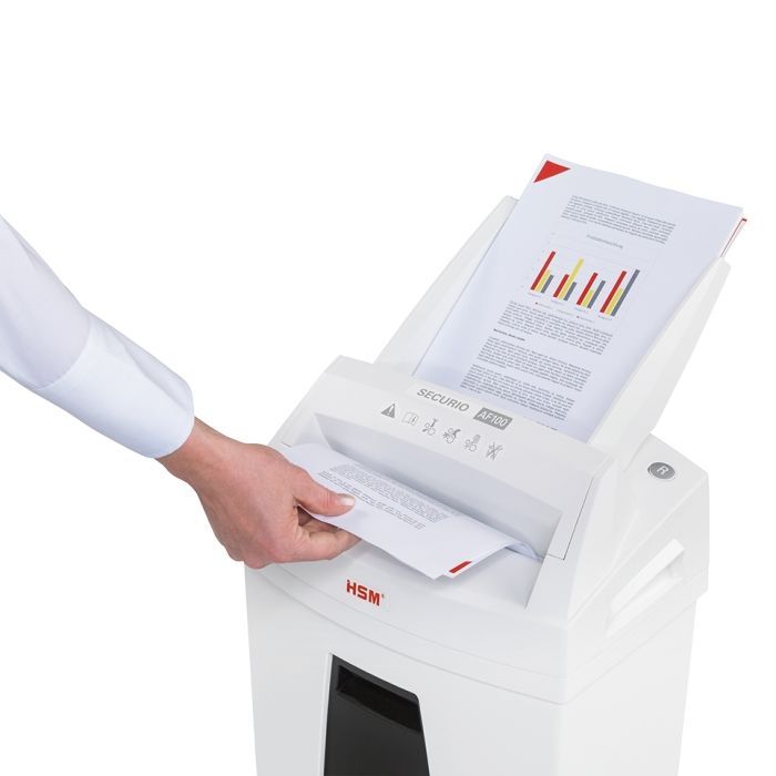 Уничтожитель документов HSM Securio AF100 (4x25) (6060100) изображение 7