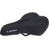 Седло Velotrade с отверстием 258*184 черный K.San YBT-7198 c logo LEON (SAD-342)