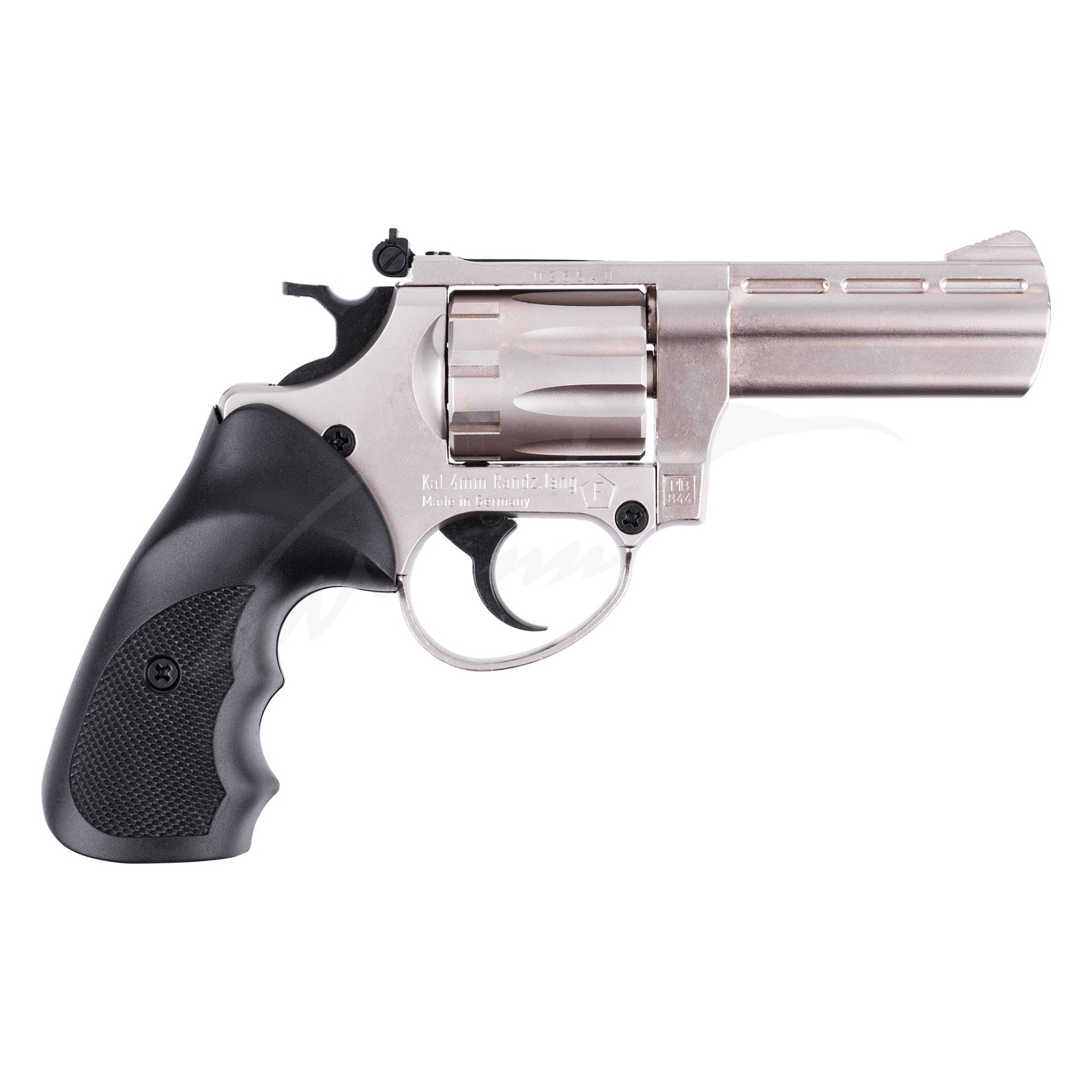 Револьвер під патрон Флобера Me 38 Magnum 4R никель, пластик. рукоятка, 4 мм (241189) зображення 2