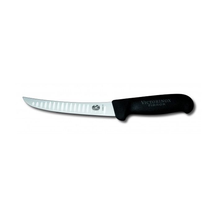 Кухонный нож Victorinox Fibrox обвалочный 15 см, черный (5.6523.15)