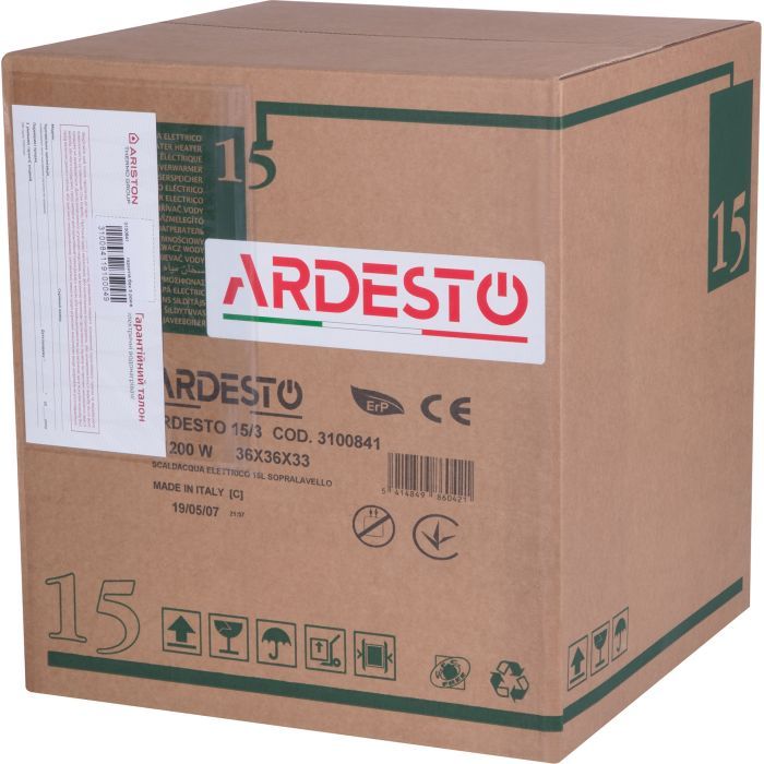 Бойлер Ardesto EWH-15OMWMI (3100841) изображение 12