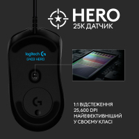 Мышка Logitech G403 Hero Black (910-005632) изображение 6