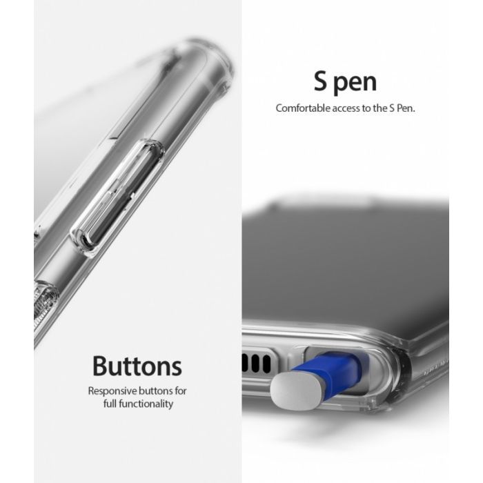 Чехол для мобильного телефона Ringke Fusion для Samsung Galaxy Note 10 (Clear) (RCS4529) изображение 3