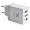 Зарядний пристрій Vinga 3 Port USB Charger QС3.0 + 2x2.4A 30W max (VCPWCHQC3)