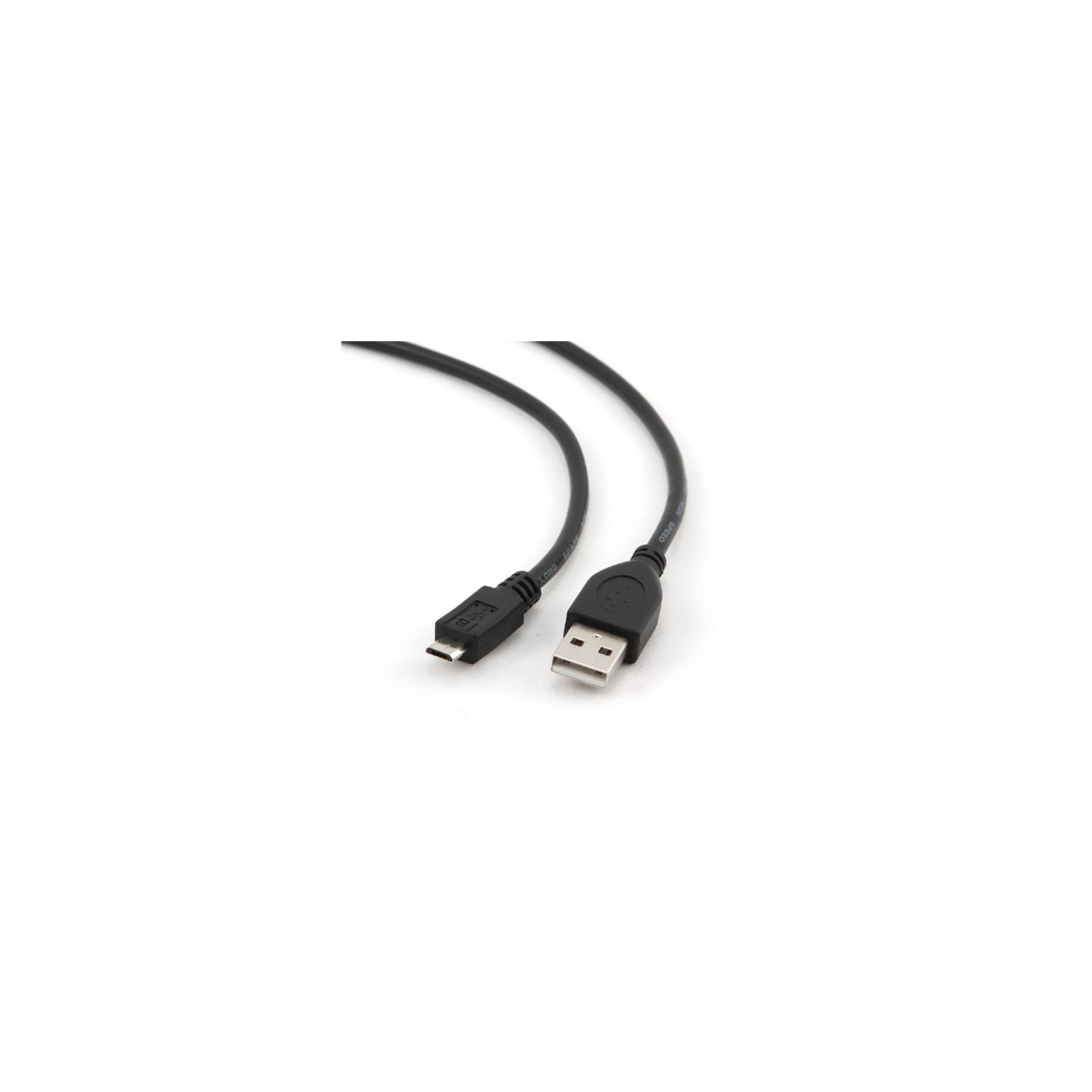 Дата кабель USB 2.0 AM to Micro 5P 0.1m Cablexpert (CCP-mUSB2-AMBM-W-0.1M) изображение 2