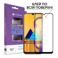 Стекло защитное MakeFuture Samsung M30s Full Cover Full Glue (MGF-SM30S)