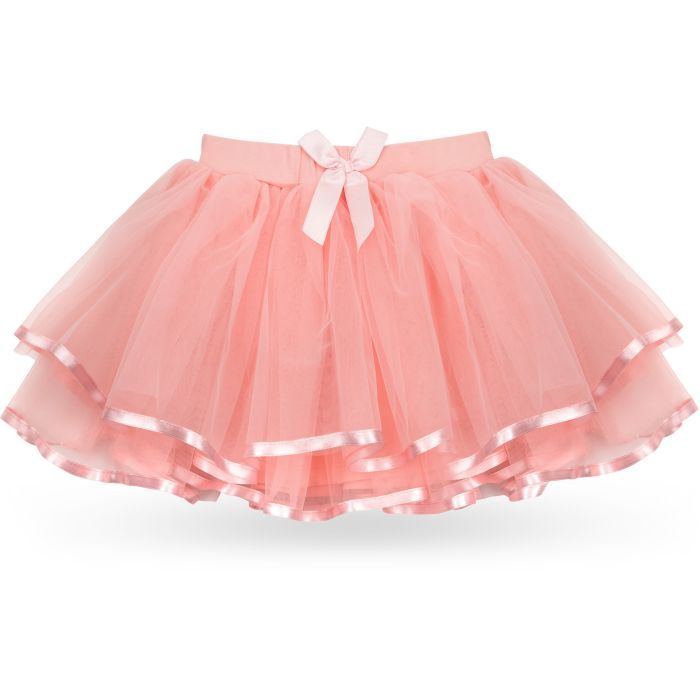 Спідниця дитяча Breeze фатінова багатошарова (7362-152G-peach)