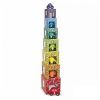 Развивающая игрушка Melissa&Doug Набор блоков-кубов Автомобили и гаражи (MD12435) изображение 3