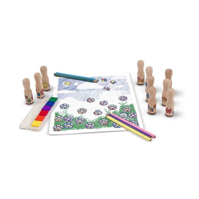 Набір для творчості Melissa&Doug Наібір штампів Денб народження (MD12306) зображення 2
