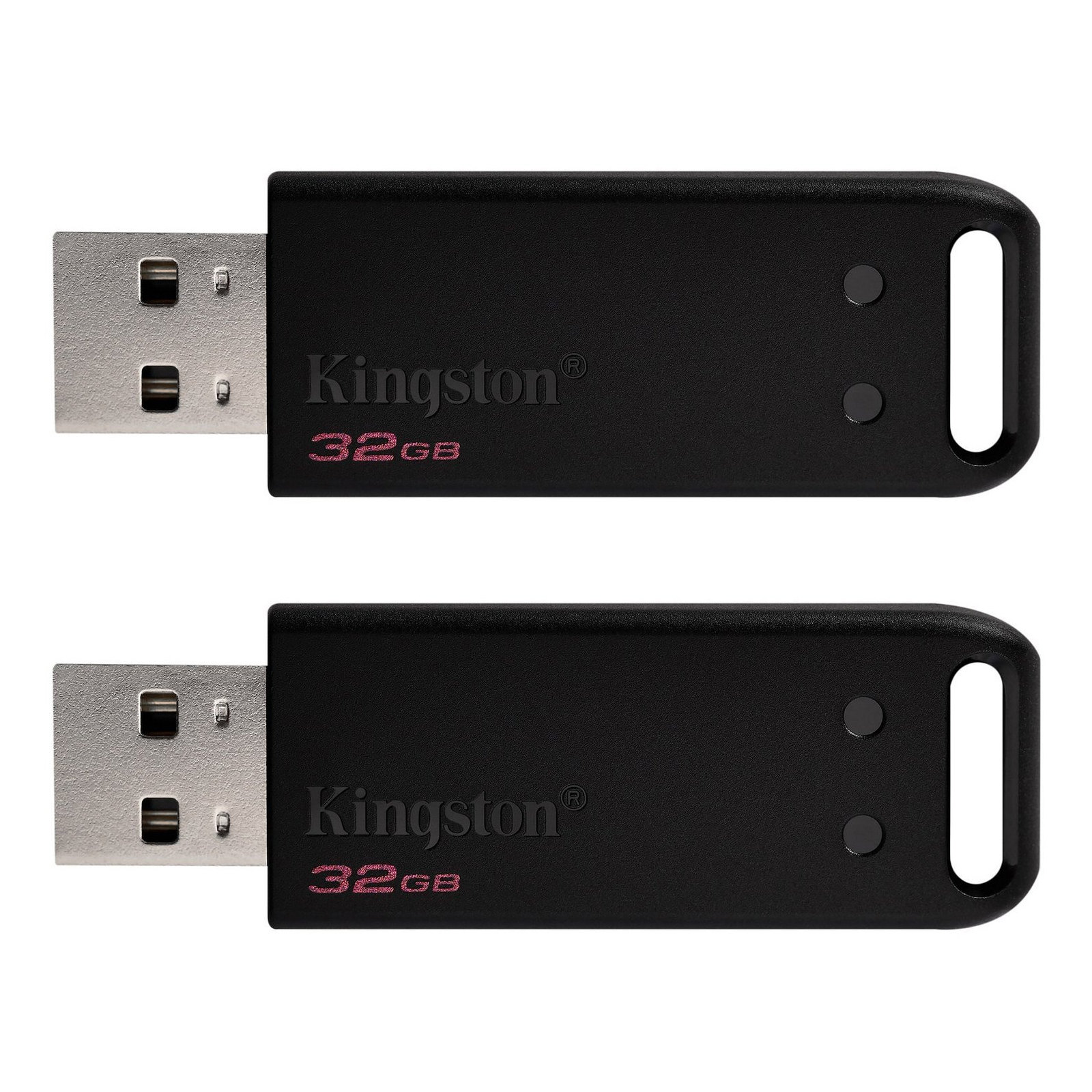 USB флеш накопичувач Kingston 2x32GB DataTraveler 20 USB 2.0 (DT20/32GB-2P)