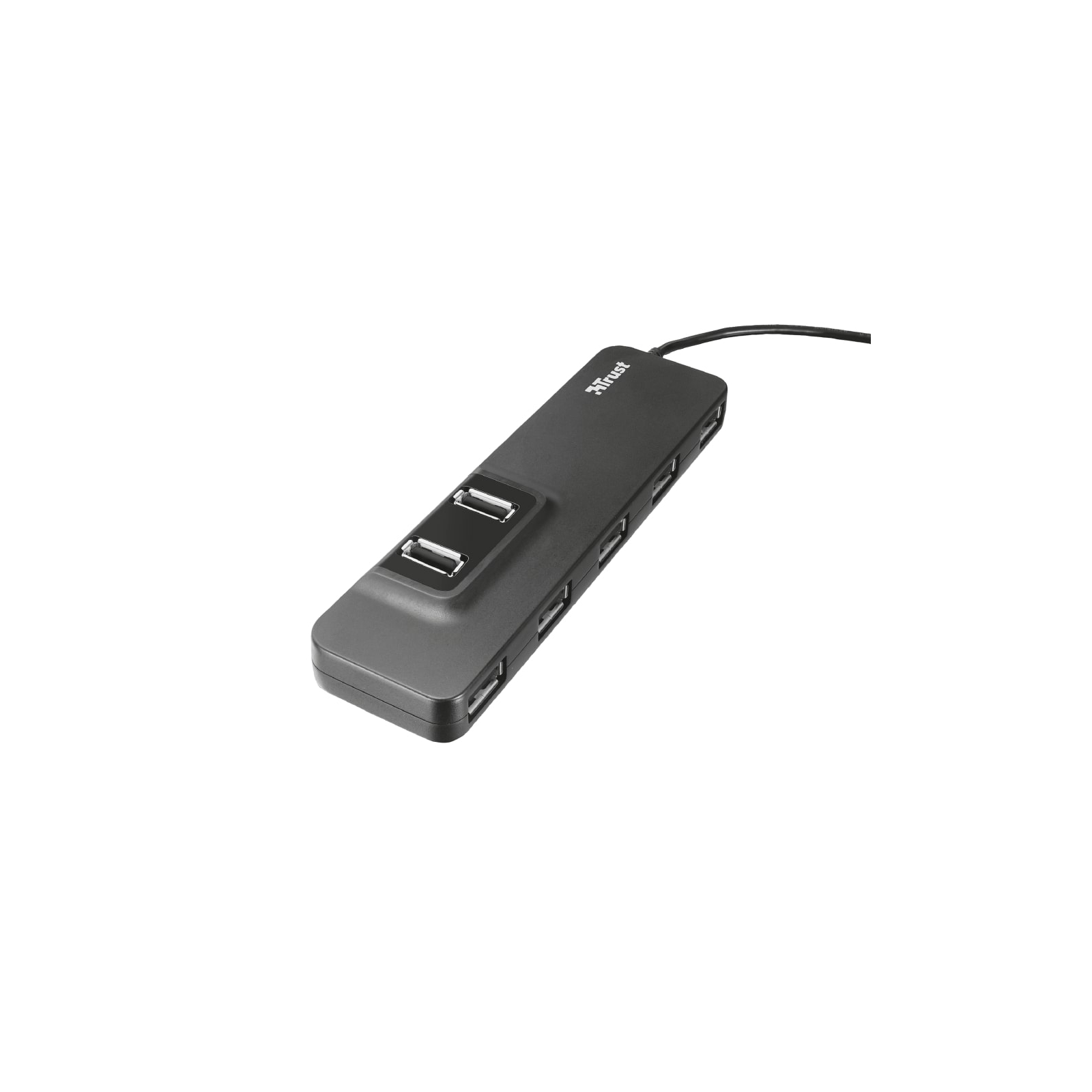 Концентратор Trust Oila 7 Port USB 2.0 Hub - black (20576_TRUST) изображение 2