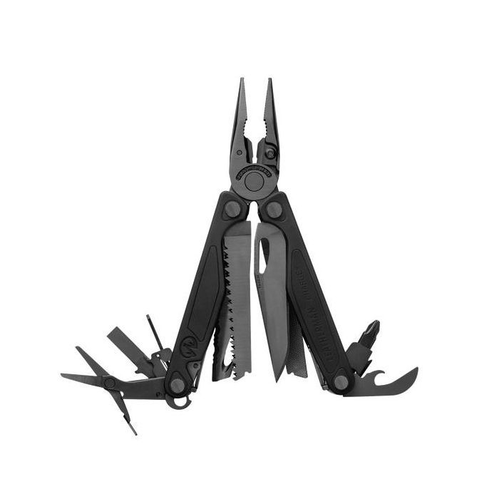 Мультитул Leatherman Charge Plus Black, синтетич. чехол, карт. кор., метрич. биты (832601)