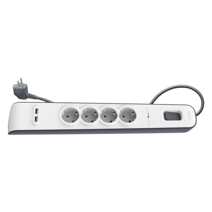 Мережевий фільтр живлення Belkin BSV401vf2M