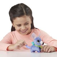 Интерактивная игрушка Hasbro Furreal Friends Маленький питомец на поводке Щенок синий (E3503_E4775) изображение 4