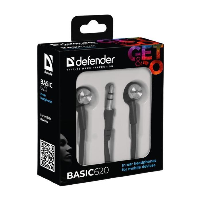 Наушники Defender Basic-620 Black (63620) изображение 2