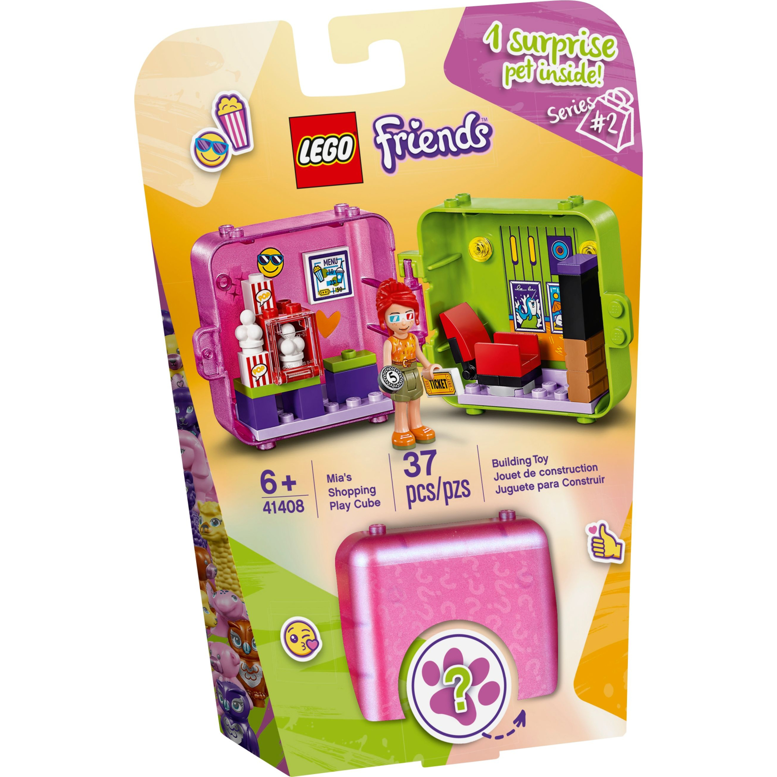 Конструктор LEGO Friends Игровая шкатулка «Покупки Мии» 37 деталей (41408)