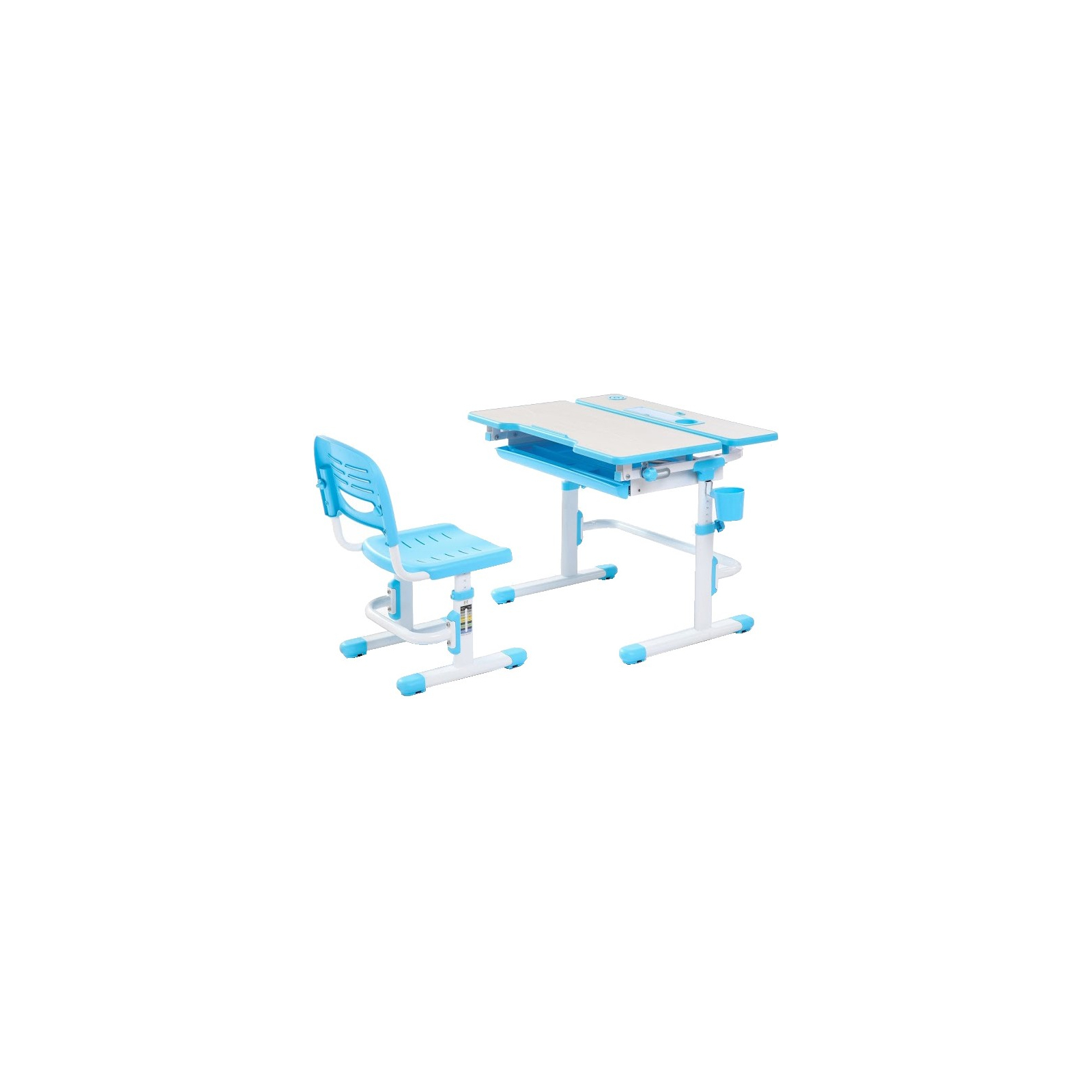 Парта зі стільцем FunDesk Lavoro Blue (515477)