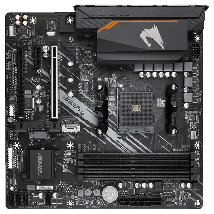 Материнська плата GIGABYTE B550M AORUS ELITE