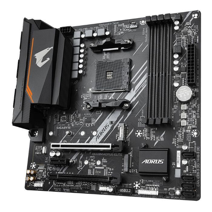 Материнська плата GIGABYTE B550M AORUS ELITE зображення 5