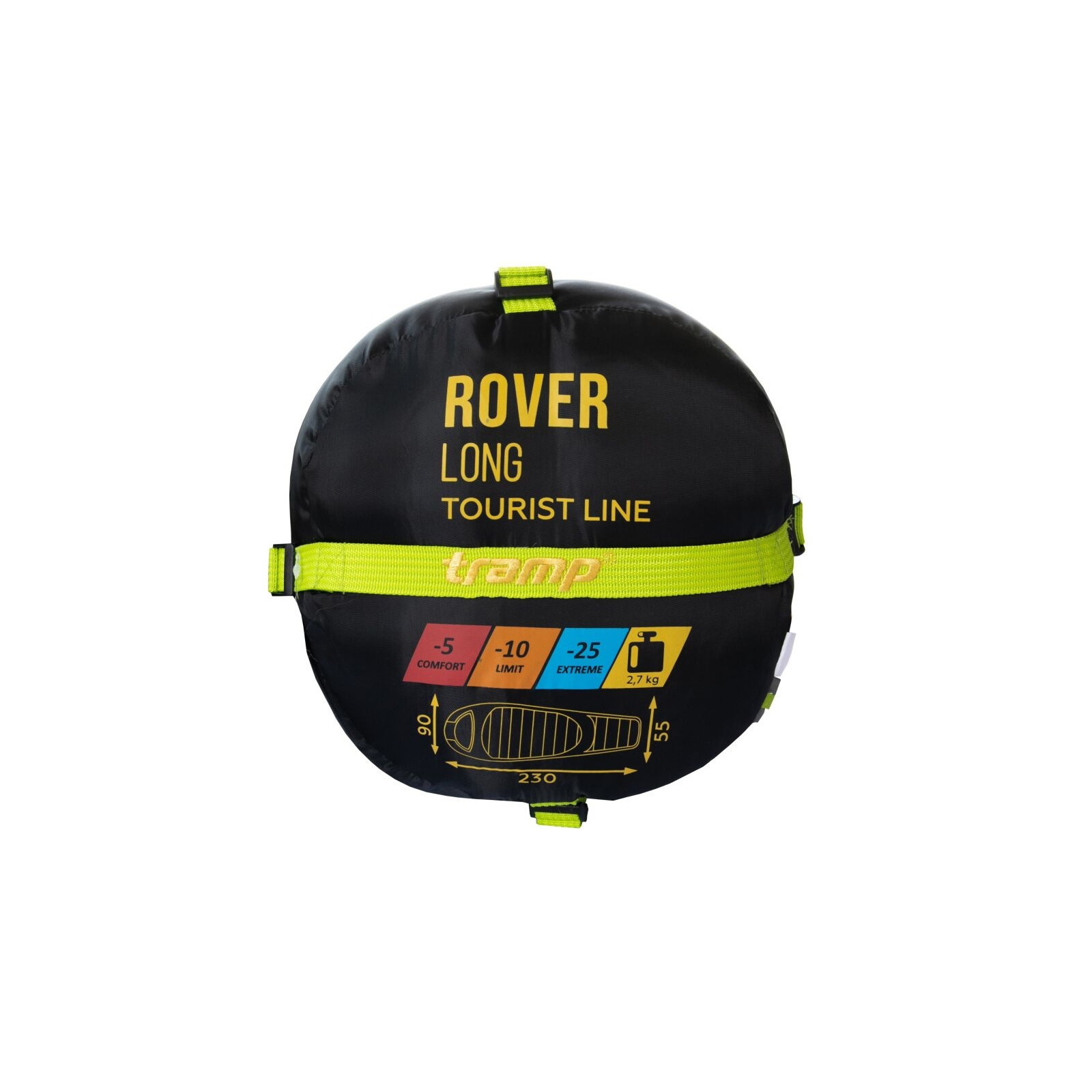 Спальный мешок Tramp Rover Long Olive/Grey L (UTRS-050L-L) изображение 11