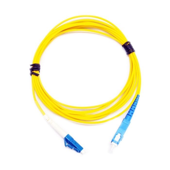 Оптичний патчкорд Eserver SC/UPC-LC/UPC SingleMode, Simplex, 5m (ES-SC-LC/UPC-5-SM-S)