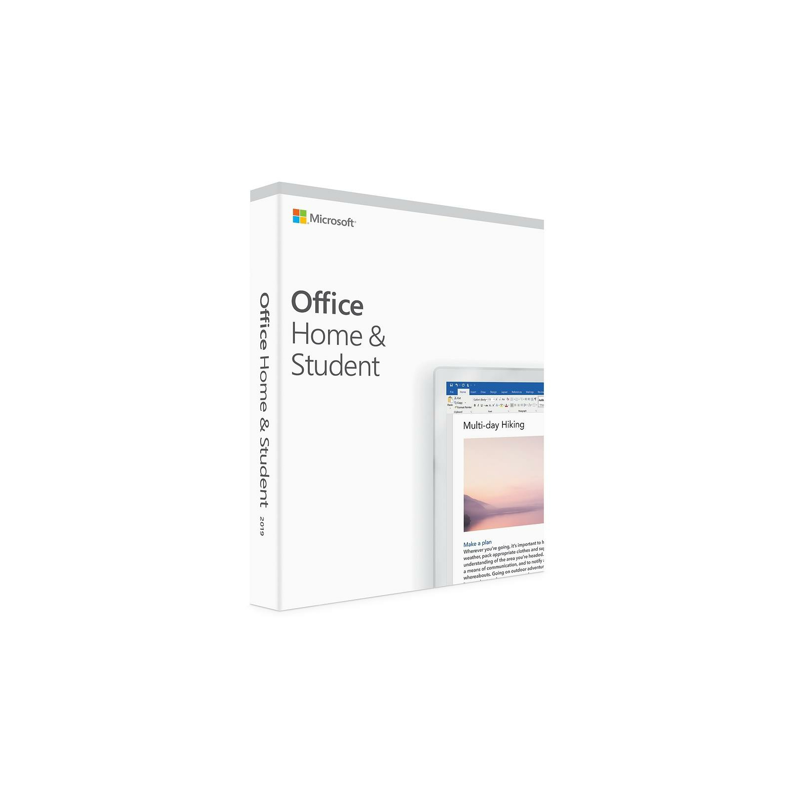 Офісний додаток Microsoft Office 2019 Home and Student English Medialess P6 (79G-05187)