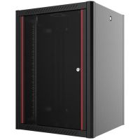 Шкаф настенный Mirsan WTN 19" 12U 600x450, RAL 9005 (MR.WTN12U45DE.01)