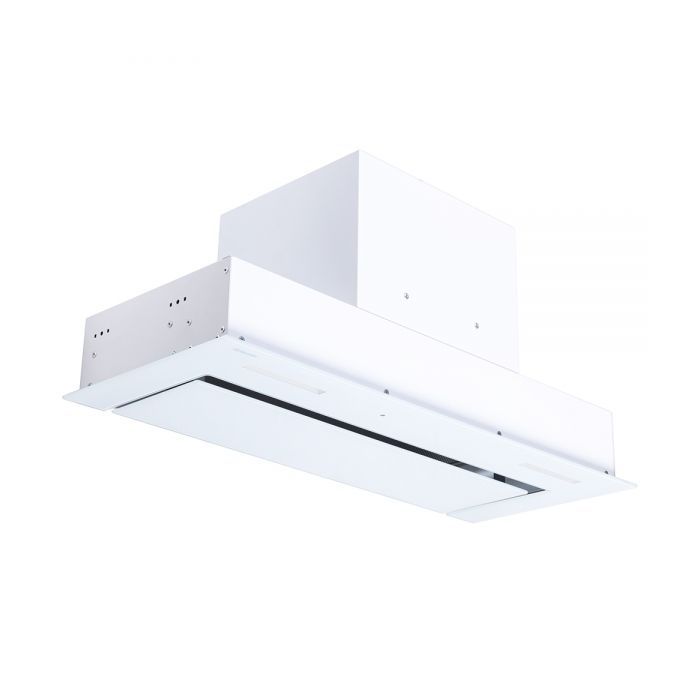 Витяжка кухонна Perfelli BISP 7873 WH LED Strip GLASS зображення 2