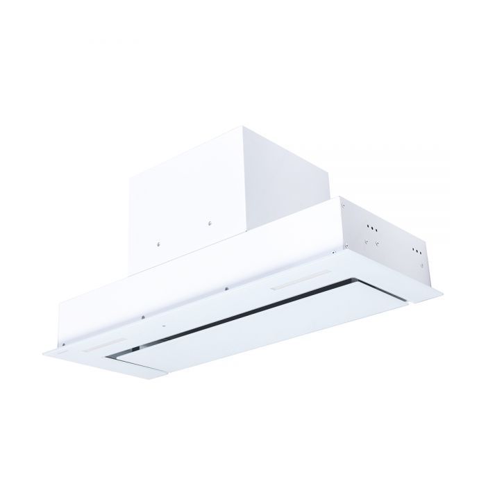 Витяжка кухонна Perfelli BISP 7873 WH LED Strip GLASS зображення 3