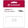 USB флеш накопитель Transcend 128GB JetFlash 710 Silver USB 3.0 (TS128GJF710S) изображение 4