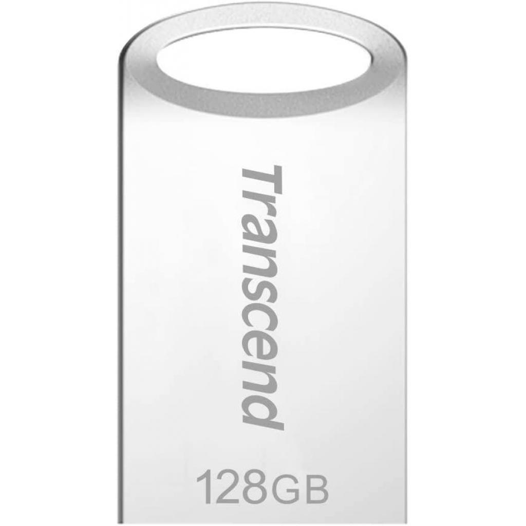USB флеш накопичувач Transcend 16GB JetFlash 710 Metal Silver USB 3.0 (TS16GJF710S)