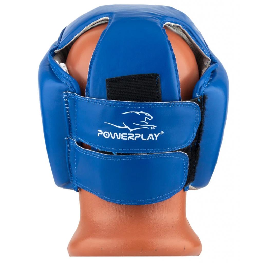 Боксерский шлем PowerPlay 3084 L Blue (PP_3084_L_Blue) изображение 4