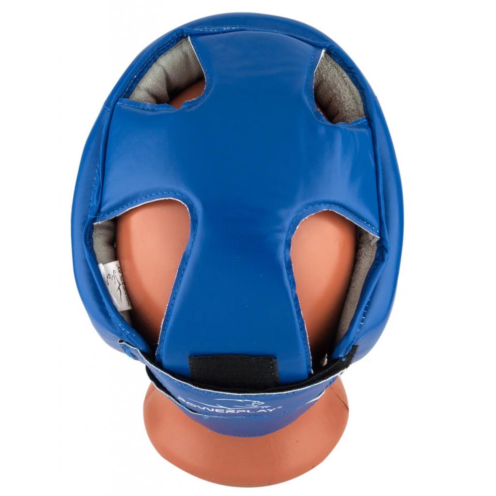 Боксерский шлем PowerPlay 3084 L Blue (PP_3084_L_Blue) изображение 5