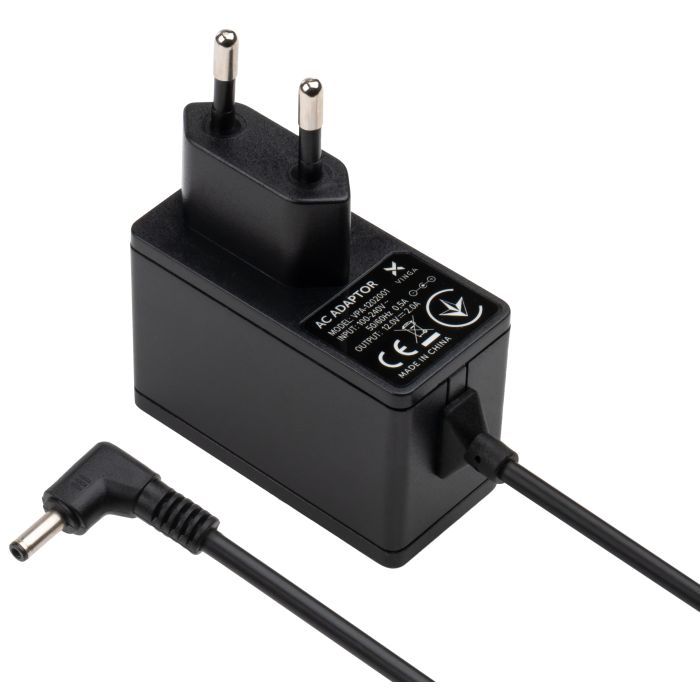 Блок живлення до ноутбуку Vinga 24W 12V 2.0А роз'єм 3.4*1.3, wall mount (VPA-1202001) зображення 3